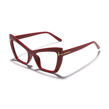 Load image into Gallery viewer, Vintage Cat Eye Optical Frames Eyeglasses 2023 Women Retro Transparent Computer Glasses Brand Designer Lady Clear Lens Eyewear