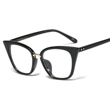 Load image into Gallery viewer, Vintage Cat Eye Optical Frames Women Clear Lens Eyeglasses Anti Blue Light Blocking Glasses Computer Glasses Shades Spectacle