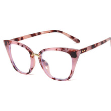 Load image into Gallery viewer, Vintage Cat Eye Optical Frames Women Clear Lens Eyeglasses Anti Blue Light Blocking Glasses Computer Glasses Shades Spectacle
