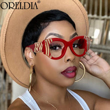 Load image into Gallery viewer, Vintage Cat Eye Optical Glasses Frame Women Myopia Eyewear Frame Female Anti Blue Light Computer Spectacles Prescription Glasses