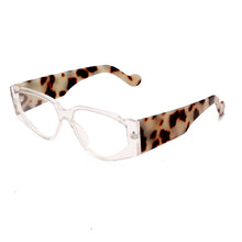 Load image into Gallery viewer, Vintage Cat Eye Optical Glasses Oversized Transparent Lens Spectacle Frame Prescription Eyeglasses Punk Leopard Frame Glasses