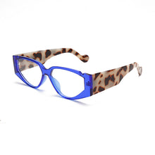 Load image into Gallery viewer, Vintage Cat Eye Optical Glasses Oversized Transparent Lens Spectacle Frame Prescription Eyeglasses Punk Leopard Frame Glasses