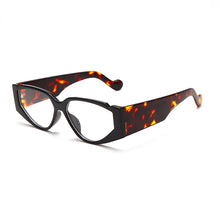Load image into Gallery viewer, Vintage Cat Eye Optical Glasses Oversized Transparent Lens Spectacle Frame Prescription Eyeglasses Punk Leopard Frame Glasses