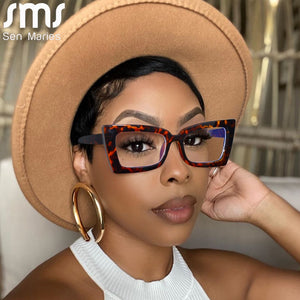 Vintage Cat Eye Optical Glasses Women Men Clear Glasses Eyeglasses Frame Prescription Transparent Lens Spectacle Frame Unisex