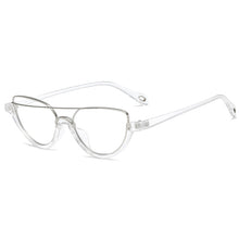 Load image into Gallery viewer, Vintage Cat Eye Optical Glasses Women Men Vintage Clear Glasses Eyeglasses Frame Transparent Lens Spectacle Frame Unisex
