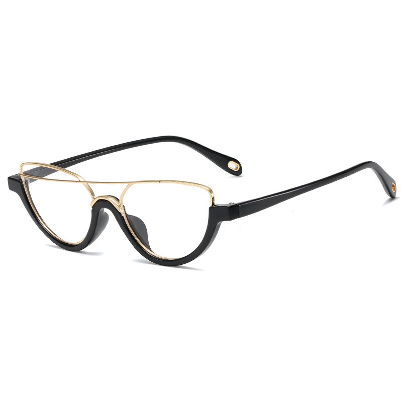 Vintage Cat Eye Optical Glasses Women Men Vintage Clear Glasses Eyeglasses Frame Transparent Lens Spectacle Frame Unisex