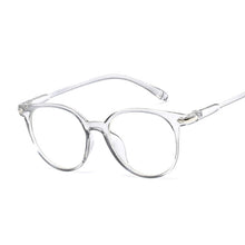 Load image into Gallery viewer, Vintage Cat Eye Oval Clear Glasses Women Transparent Lens Glasses Frame Ladies Optical Eyeglasses Frame Unisex Gift