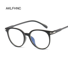 Load image into Gallery viewer, Vintage Cat Eye Oval Clear Glasses Women Transparent Lens Glasses Frame Ladies Optical Eyeglasses Frame Unisex Gift