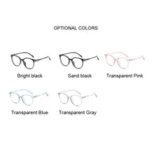Load image into Gallery viewer, Vintage Cat Eye Oval Clear Glasses Women Transparent Lens Glasses Frame Ladies Optical Eyeglasses Frame Unisex Gift