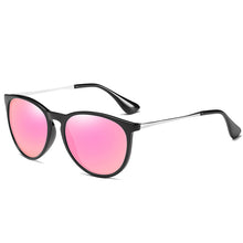 Load image into Gallery viewer, Vintage Cat Eye Polarized Sunglasses Women 2023 Tortoise Brown Retro Round Mirrored Lens gafas de sol mujer 4171