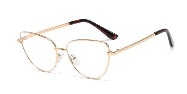 Vintage Cat Eye Retro Simple Glasses Frames Men Women Optical Computer Eyeglasses Clear Lenses Transparent Glasses