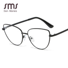 Load image into Gallery viewer, Vintage Cat Eye Retro Simple Glasses Frames Men Women Optical Computer Eyeglasses Clear Lenses Transparent Glasses