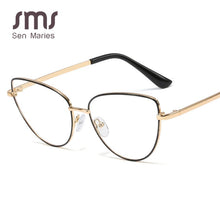 Load image into Gallery viewer, Vintage Cat Eye Retro Simple Glasses Frames Men Women Optical Computer Eyeglasses Clear Lenses Transparent Glasses