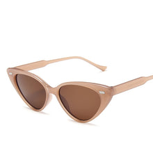 Load image into Gallery viewer, Vintage Cat Eye Sunglasses Female  Designer Glasses PC Frame Eyeglasses oculos feminino Female Lunettes Okulary Eyewear