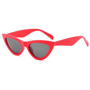 Vintage Cat Eye Sunglasses Female  Designer Glasses PC Frame Eyeglasses oculos feminino Female Lunettes Okulary Eyewear