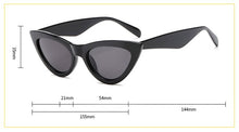 Load image into Gallery viewer, Vintage Cat Eye Sunglasses Women 2023 Brand Glasses Red Blue Female Eyewear Oculos De Sol Feminino Lunette Soleil