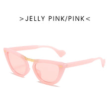 Load image into Gallery viewer, Vintage Cat Eye Sunglasses Women Brand Design Oculos De Sol Feminino Ladies Glasses Retro Square Sun Glasses Gafas De Sol Mujer