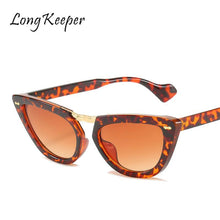 Load image into Gallery viewer, Vintage Cat Eye Sunglasses Women Brand Design Oculos De Sol Feminino Ladies Glasses Retro Square Sun Glasses Gafas De Sol Mujer