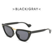Load image into Gallery viewer, Vintage Cat Eye Sunglasses Women Brand Design Oculos De Sol Feminino Ladies Glasses Retro Square Sun Glasses Gafas De Sol Mujer