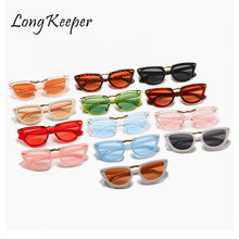 Load image into Gallery viewer, Vintage Cat Eye Sunglasses Women Brand Design Oculos De Sol Feminino Ladies Glasses Retro Square Sun Glasses Gafas De Sol Mujer