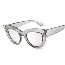 Load image into Gallery viewer, Vintage Cat Eye Sunglasses Women Ins Popular Sun Glasses Female Plastic Frame Clear Lens Driving Oculos De Sol