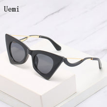 Load image into Gallery viewer, Vintage Cat Eye Sunglasses Women Glasses Brand 2023  Feminine Metal Frame Lady Retro Designer Eyewear UV400