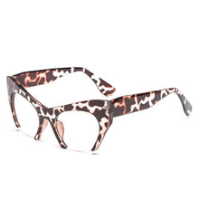 Load image into Gallery viewer, Vintage Cat Eye Sunglasses Women Half Frames Female Eye Glasses Gafas Retro Eyeglasses Prescription Optical Frames Eyewear