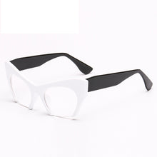 Load image into Gallery viewer, Vintage Cat Eye Sunglasses Women Half Frames Female Eye Glasses Gafas Retro Eyeglasses Prescription Optical Frames Eyewear