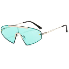 Load image into Gallery viewer, Vintage Cat Eye Sunglasses Women Men Men Retro Punk Sunglasses One Piece Eyeglasses  Brand Designer Sun Glasses Steampunk