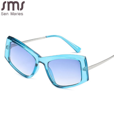 Vintage Cat Eye Sunglasses Women Men Punk Retro Brand Designer Sun Glasses Female Male Eyewear Steampunk Butterfly Oculos De Sol