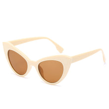 Load image into Gallery viewer, Vintage Cat Eye Sunglasses Women 2023 Retro Shadow Shades UV400 Sun Glasses Female Eyewear Red Black Oculos