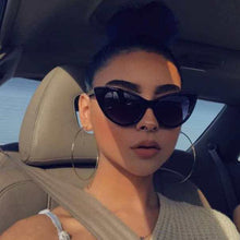 Load image into Gallery viewer, Vintage Cat Eye Sunglasses Women Retro Shadow Shades UV400 Sun Glasses Female Eyewear Red Black Oculos
