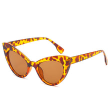 Load image into Gallery viewer, Vintage Cat Eye Sunglasses Women Retro Shadow Shades UV400 Sun Glasses Female Eyewear Red Black Oculos