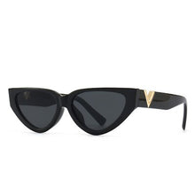 Load image into Gallery viewer, Vintage Cat Eyt Sunglasses Women 2023  Brand Designer V Sun Glasses Female Eyewear UV400 gafas de sol mujer