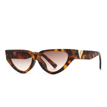 Load image into Gallery viewer, Vintage Cat Eyt Sunglasses Women 2023  Brand Designer V Sun Glasses Female Eyewear UV400 gafas de sol mujer
