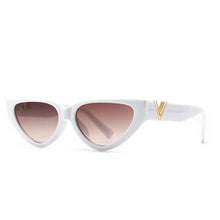 Load image into Gallery viewer, Vintage Cat Eyt Sunglasses Women 2023  Brand Designer V Sun Glasses Female Eyewear UV400 gafas de sol mujer