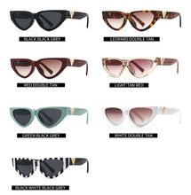 Load image into Gallery viewer, Vintage Cat Eyt Sunglasses Women 2023  Brand Designer V Sun Glasses Female Eyewear UV400 gafas de sol mujer