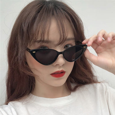 Vintage Cateye Sunglasses Women Sexy Retro Small Cat Eye Sun Glasses Brand Designer Colorful Eyewear For Female Oculos De Sol
