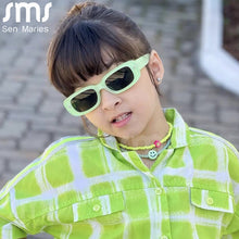 Load image into Gallery viewer, Vintage Children Rectangle Sunglasses Small Square Retro Girls Sun Glasses UV400 Goggles Kids Eye Frame Eyewear For Boys Girls