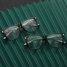 Load image into Gallery viewer, Vintage Classic Computer Anti Blue Light Blocking Square Glasses Frame Women Men Rivet Unisex Male Optical Myopia Eyewear Gafas