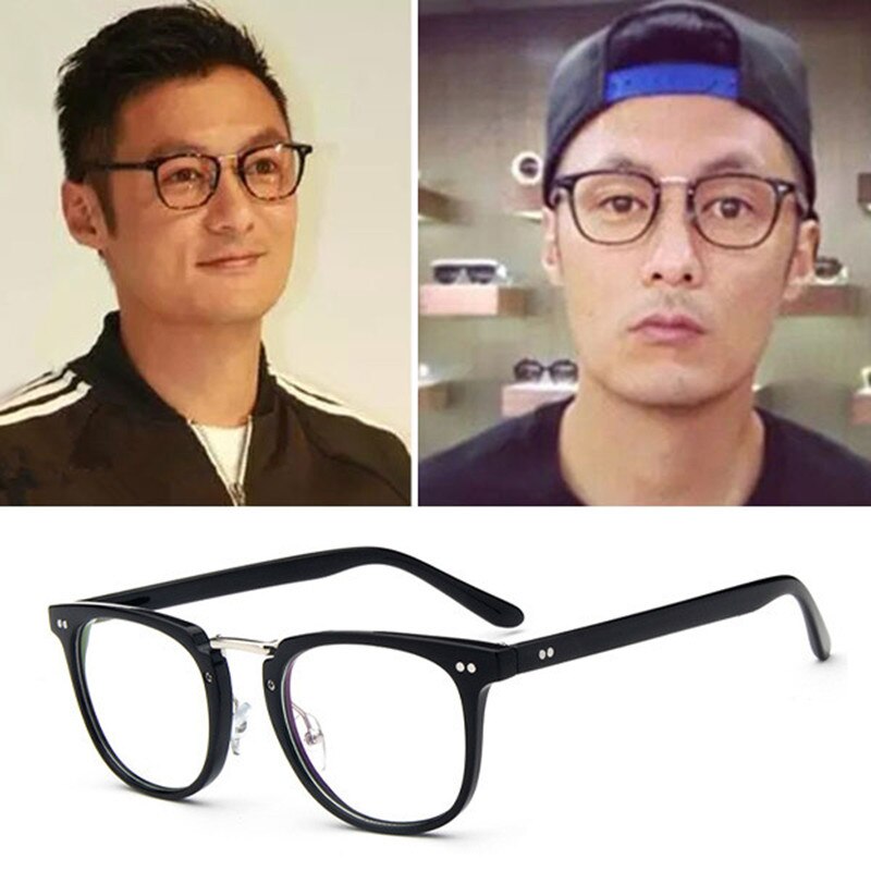 Vintage Decoration Optical Eyeglasses Frame myopia round metal men women unisex spectacles eye glasses oculos de grau eyewear