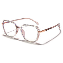Load image into Gallery viewer, Vintage Diamond Glasses Frame Women   Computer Glasses Retro Eyeglasses Frames Female Optical Glasses Gafas de sol