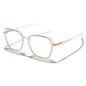 Vintage Diamond Glasses Frame Women   Computer Glasses Retro Eyeglasses Frames Female Optical Glasses Gafas de sol