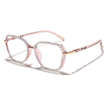 Load image into Gallery viewer, Vintage Diamond Glasses Frame Women   Computer Glasses Retro Eyeglasses Frames Female Optical Glasses Gafas de sol
