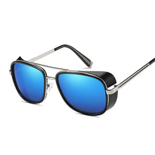 Load image into Gallery viewer, Vintage Double Beam Round Sunglasses Women  Brand Black Red Frame Eyewear Clear Lens Sun Glasses Female Shades Oculos