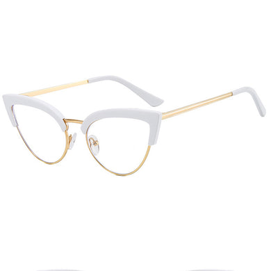 Vintage Cat Eye Sunglasses Women  Brand Designer Travel Small Frame Trendy Clear Sun Glasses Sexy Ladies UV400