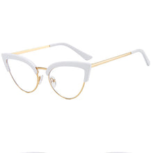 Load image into Gallery viewer, Vintage Cat Eye Sunglasses Women  Brand Designer Travel Small Frame Trendy Clear Sun Glasses Sexy Ladies UV400