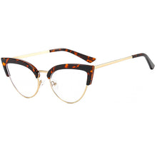 Load image into Gallery viewer, Vintage Cat Eye Sunglasses Women  Brand Designer Travel Small Frame Trendy Clear Sun Glasses Sexy Ladies UV400