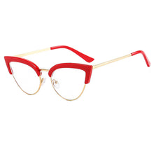 Load image into Gallery viewer, Vintage Cat Eye Sunglasses Women  Brand Designer Travel Small Frame Trendy Clear Sun Glasses Sexy Ladies UV400