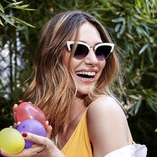 Load image into Gallery viewer, Vintage Cat Eye Sunglasses Women  Brand Designer Travel Small Frame Trendy Clear Sun Glasses Sexy Ladies UV400